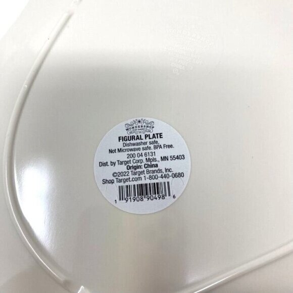 Target 2 Melamine Figural Santa Dinner Plates White - Wondershop™ Holiday - Picture 6 of 9